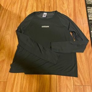 Gymshark Obsidian Green long sleeve